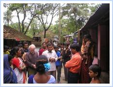 Padre Antonio con il Vescovo Bijoy